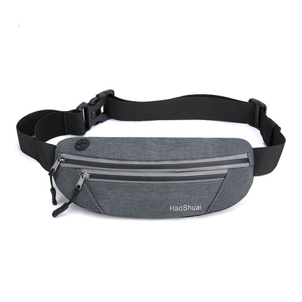Fanny Pack for Women Men Water Resistant Small Waist Pouch Slim Belt Bag withPockets for Running-4