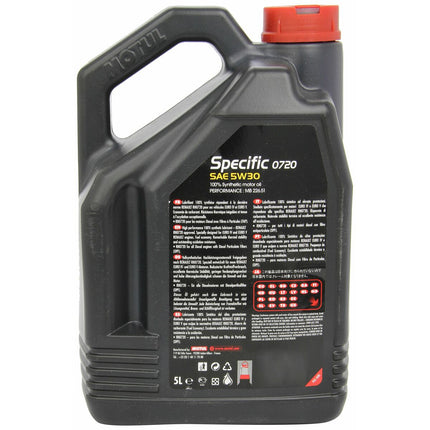 Car Motor Oil Specific 0720 5W30 5 L-2